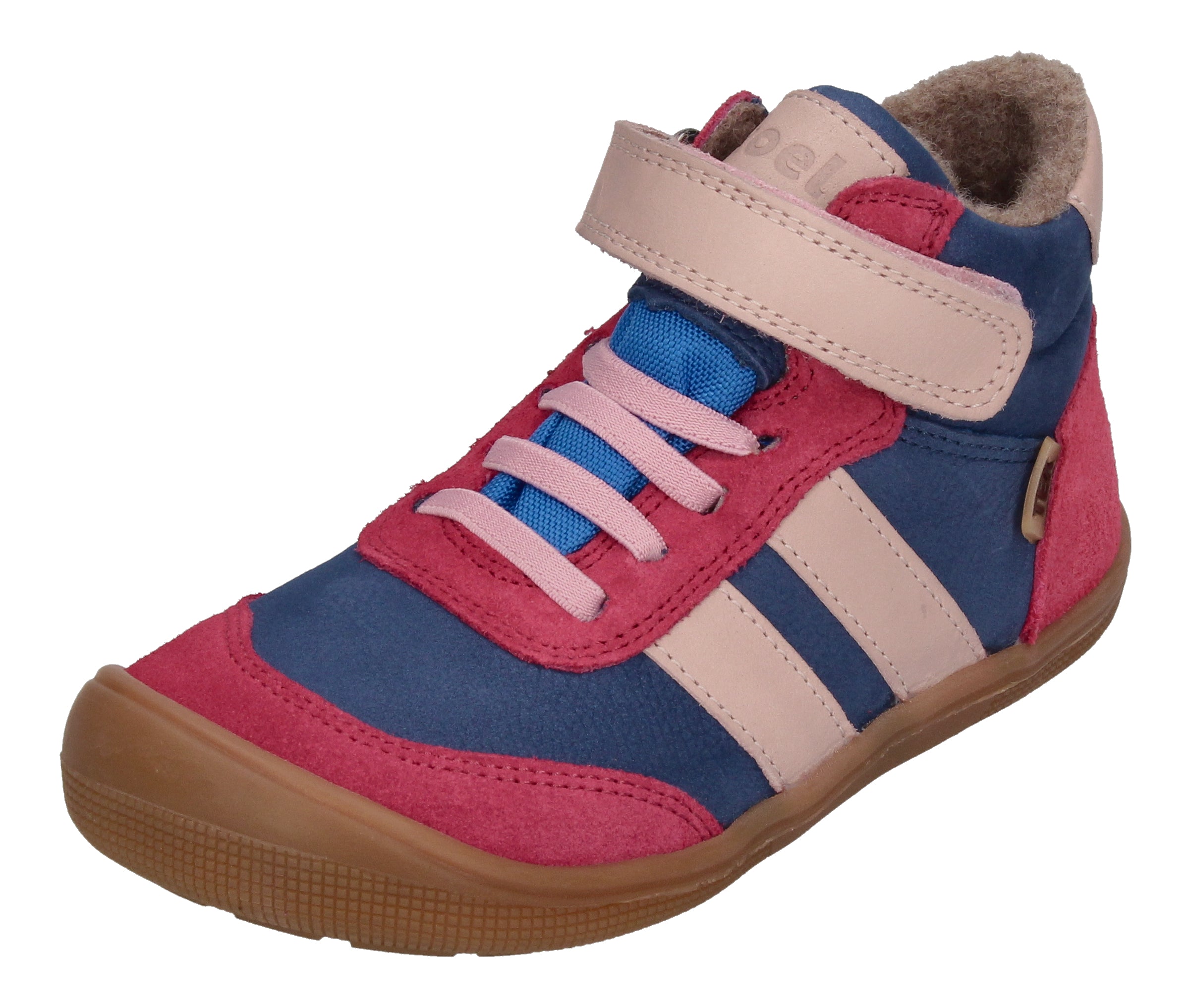 KOEL gefütterte Barefoot Kinderschuhe DANIEL TEX - fuchsia