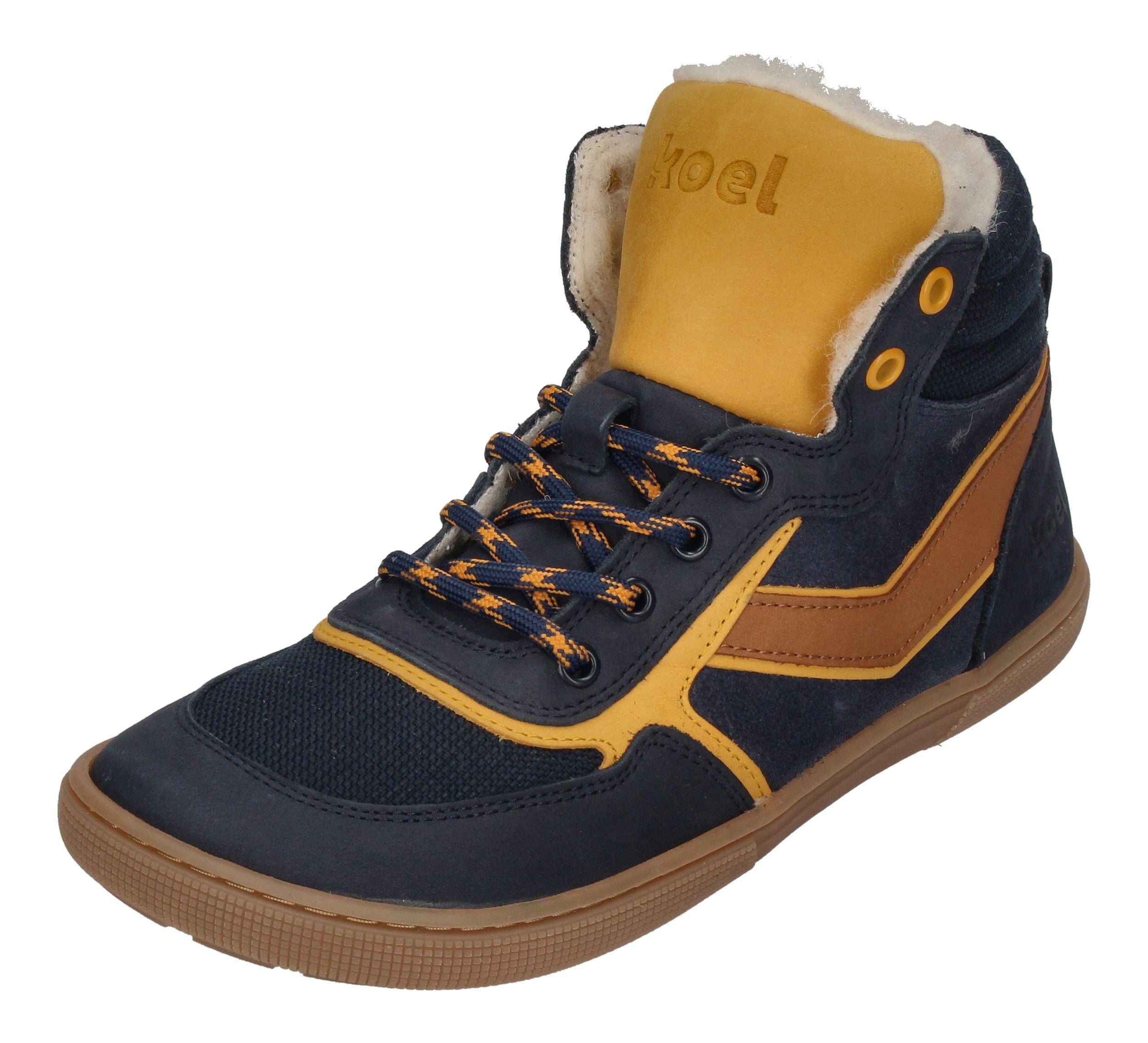 KOEL Barefoot Kinder Sneakers DANISH NAPPA 302 blue-0