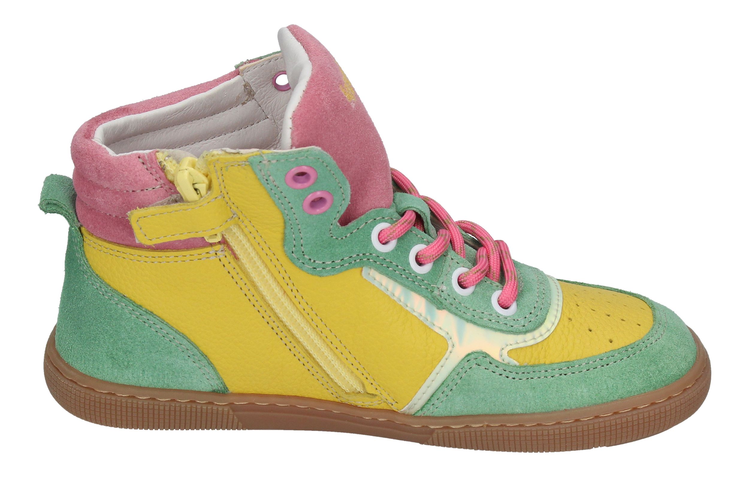 KOEL Barefoot Kinderschuhe - Sneakers DANISH NAPPA 121 yellow