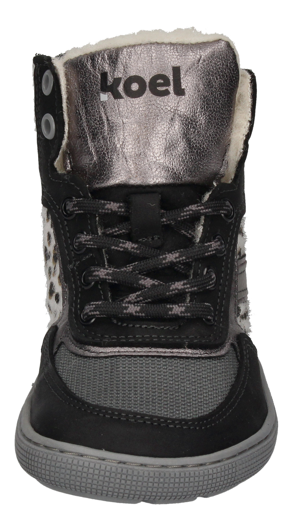 KOEL Barefoot Kinder Sneakers DANISH WOOL white platino