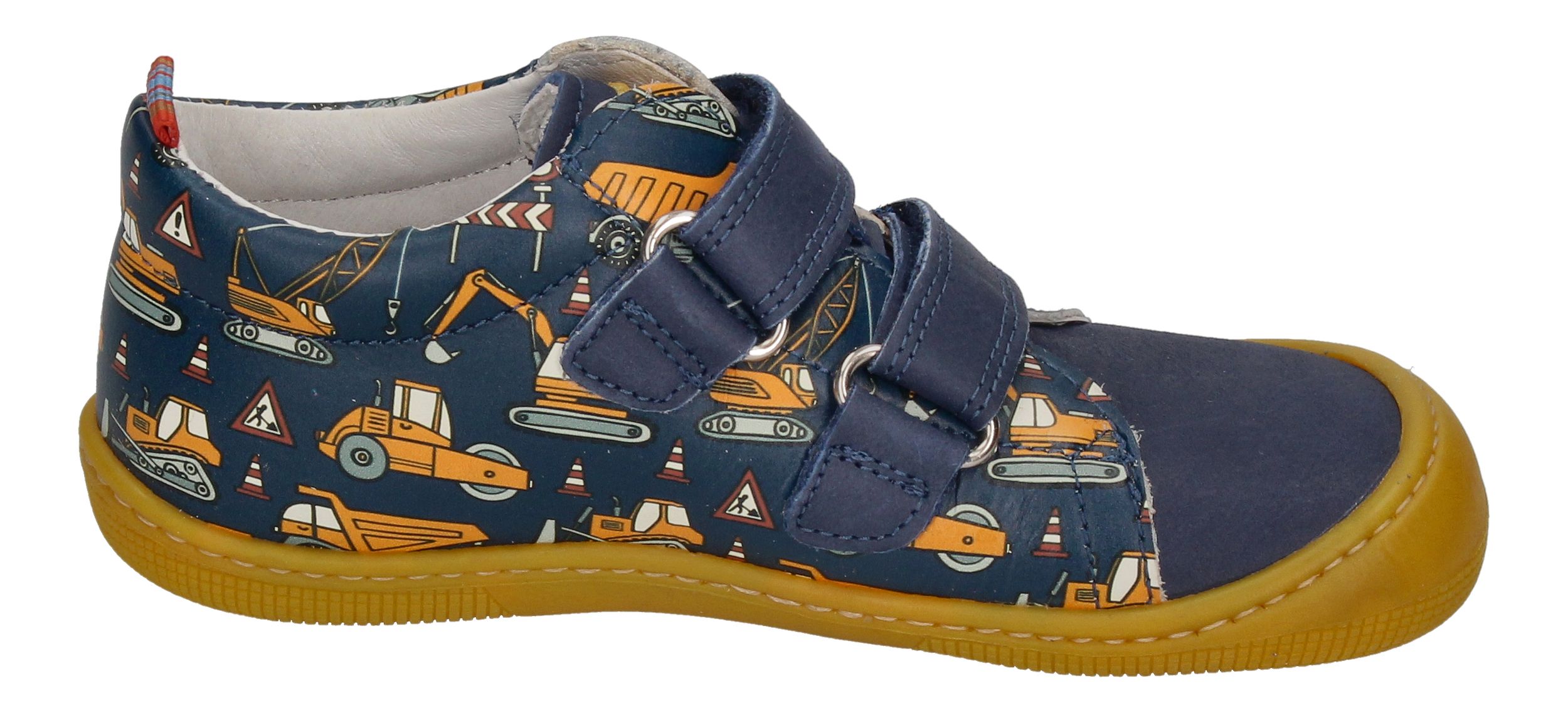 KOEL Barefoot Kinderschuhe DANNY PRINT Tractor yellow-3