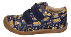 KOEL Barefoot Kinderschuhe - Sneakers DANNY PRINT tractor blue
