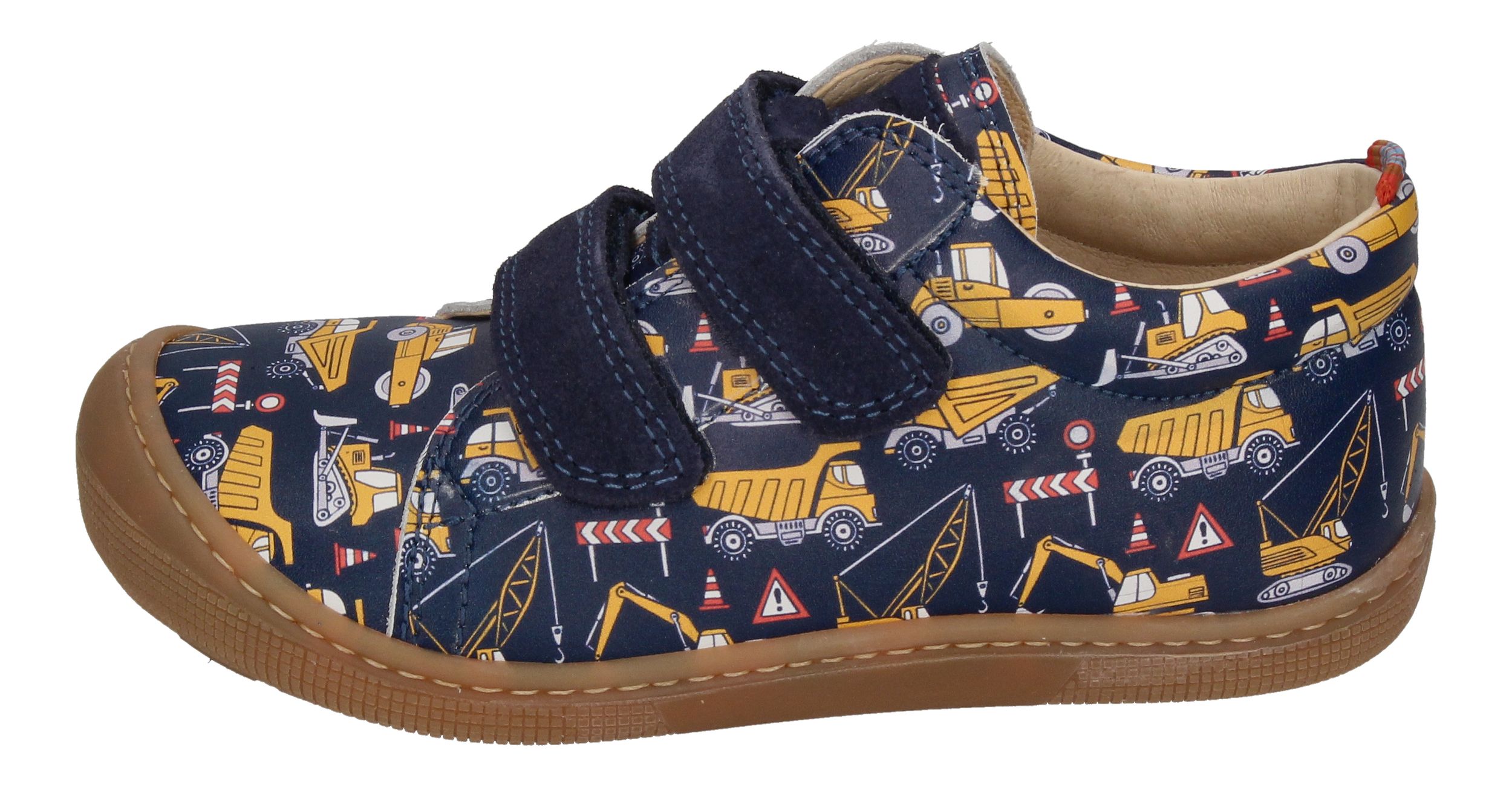 KOEL Barefoot Kinderschuhe - Sneakers DANNY PRINT tractor blue