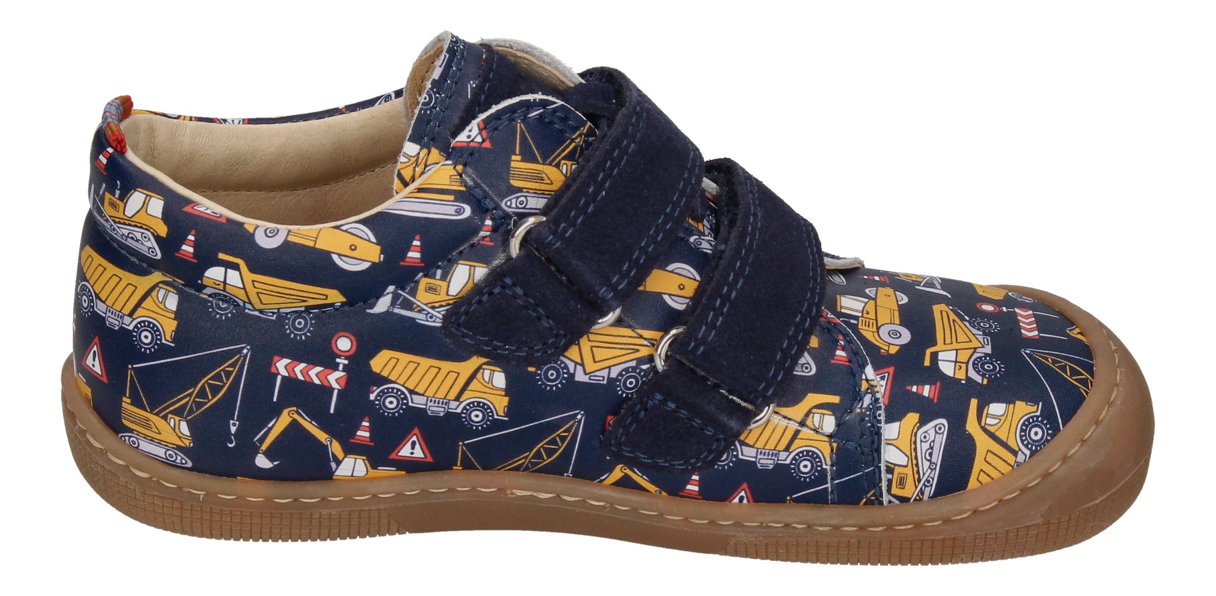KOEL Barefoot Kinderschuhe - Sneakers DANNY PRINT tractor blue