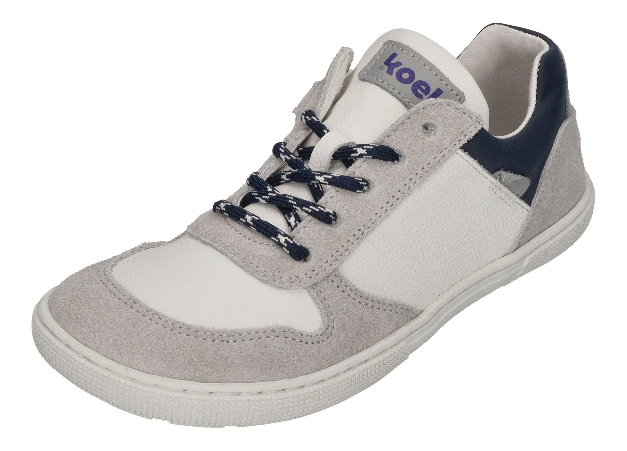 KOEL Barefoot Kinderschuhe - Sneakers DATE SUEDE blue