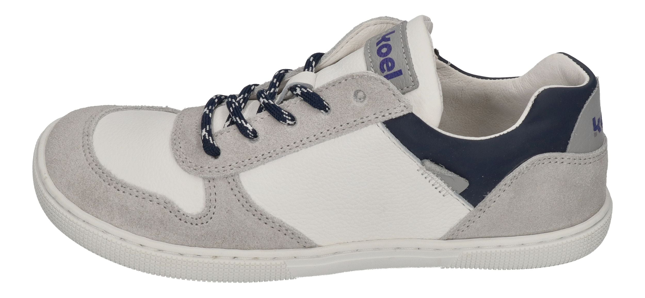 KOEL Barefoot Kinderschuhe - Sneakers DATE SUEDE blue