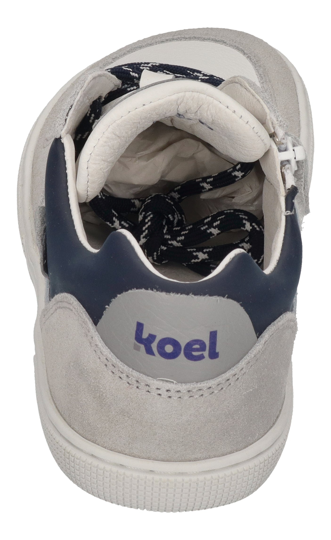 KOEL Barefoot Kinderschuhe - Sneakers DATE SUEDE blue
