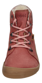 KOEL Barefoot Kinderstiefel - DEEMER TEX WOOL - old pink-2