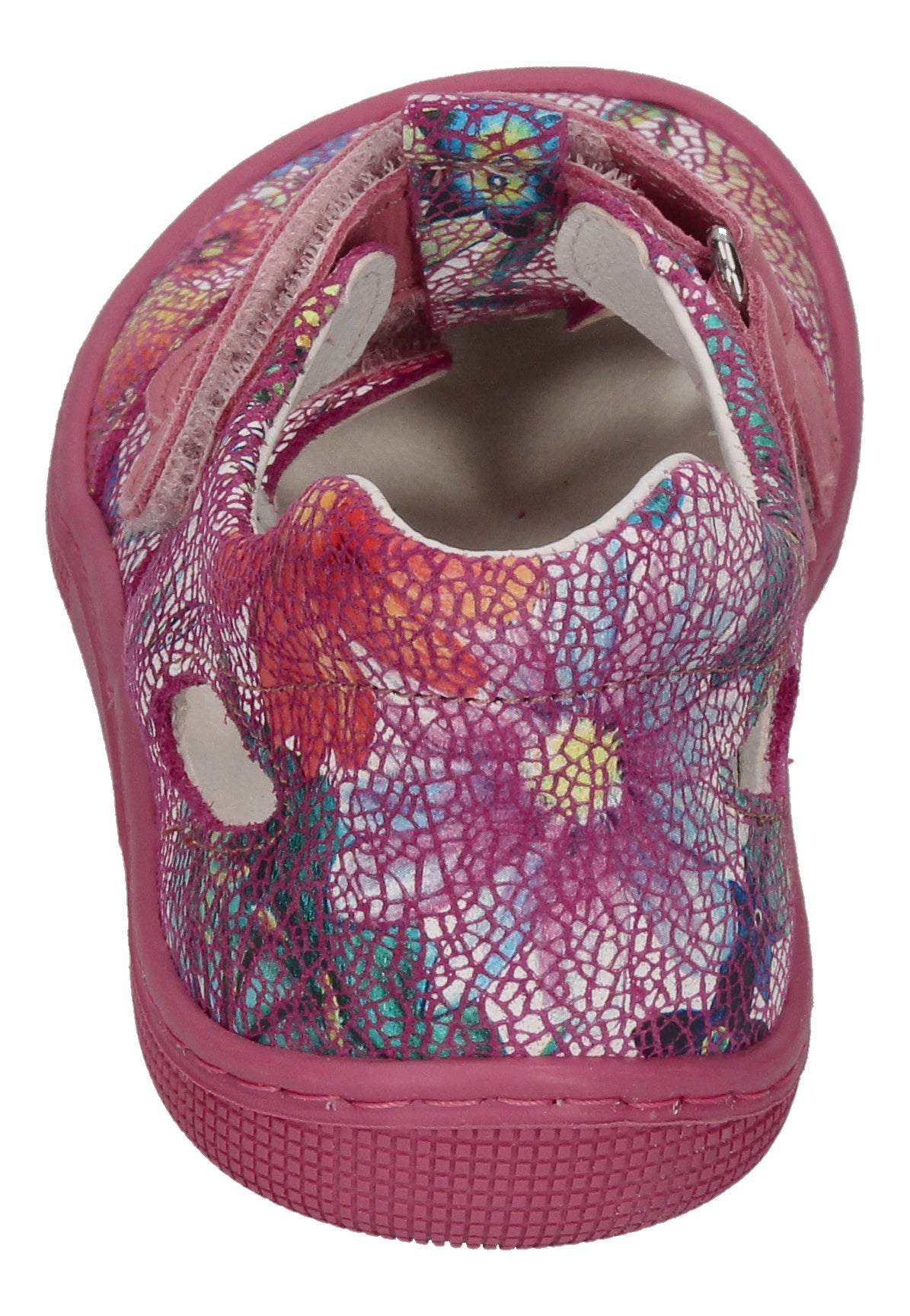 KOEL Barefoot Kinderschuhe - DEEN FANTASY - fuchsia flowers-4