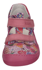 KOEL Barefoot Kinderschuhe - DEEN FANTASY - fuchsia flowers-2