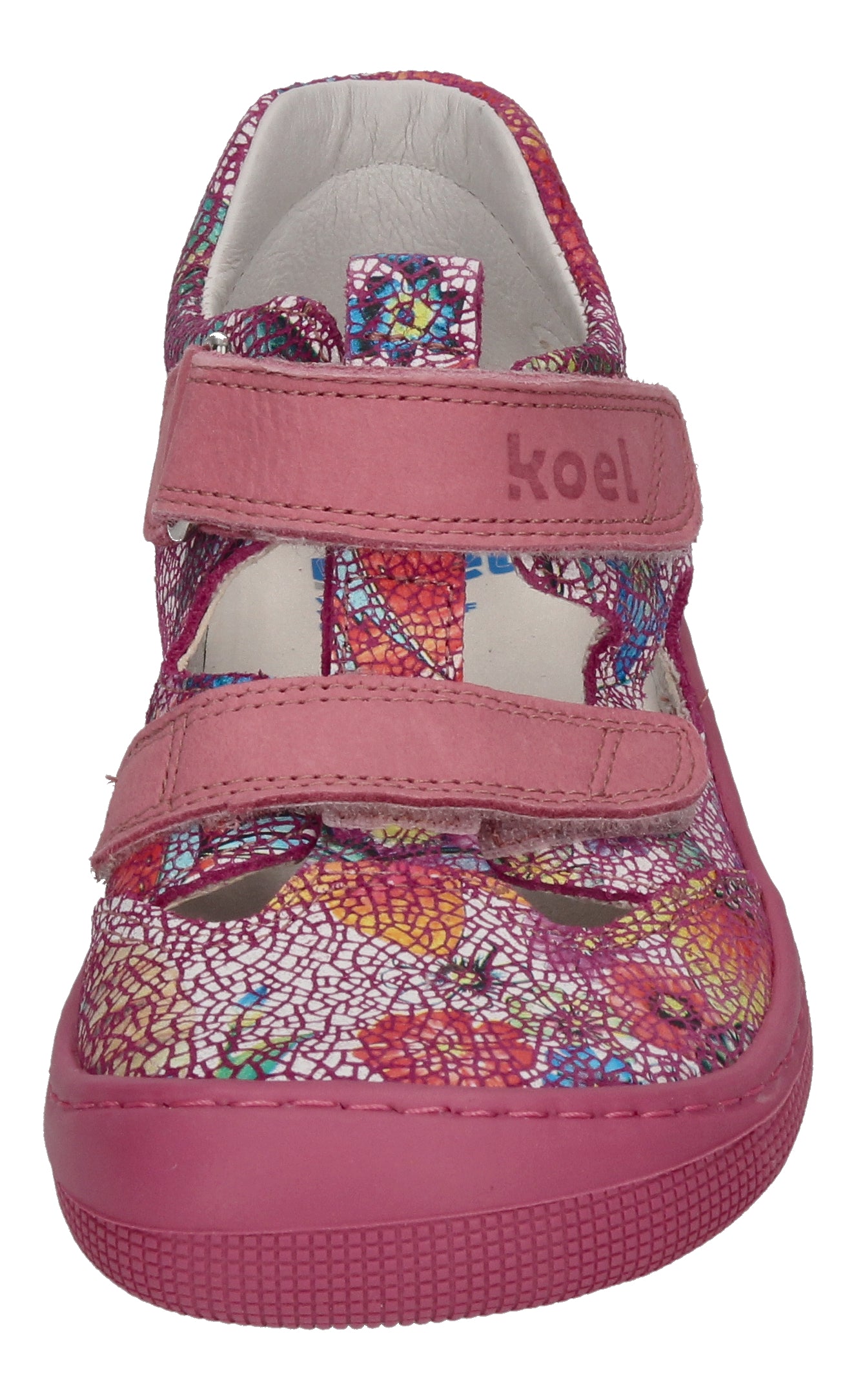 KOEL Barefoot Kinderschuhe - DEEN FANTASY - fuchsia flowers-2