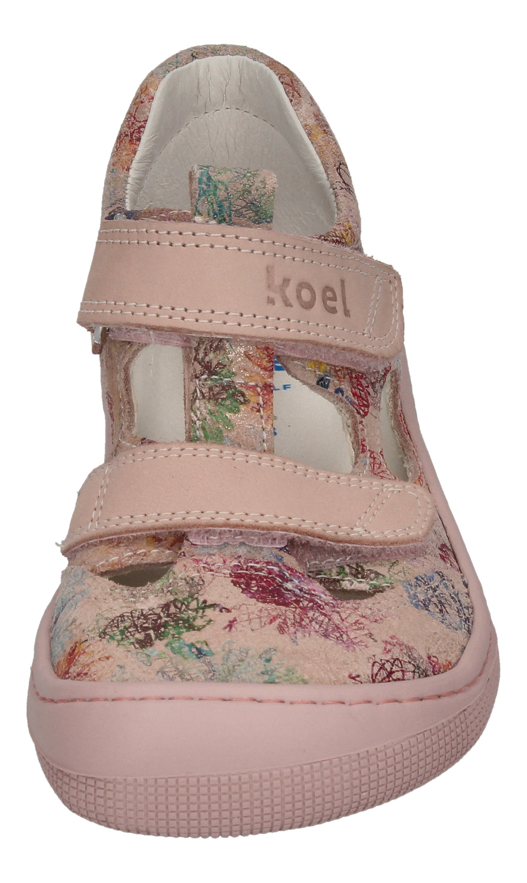 KOEL Barefoot Kinderschuhe - DEEN FANTASY - nude flowers-2