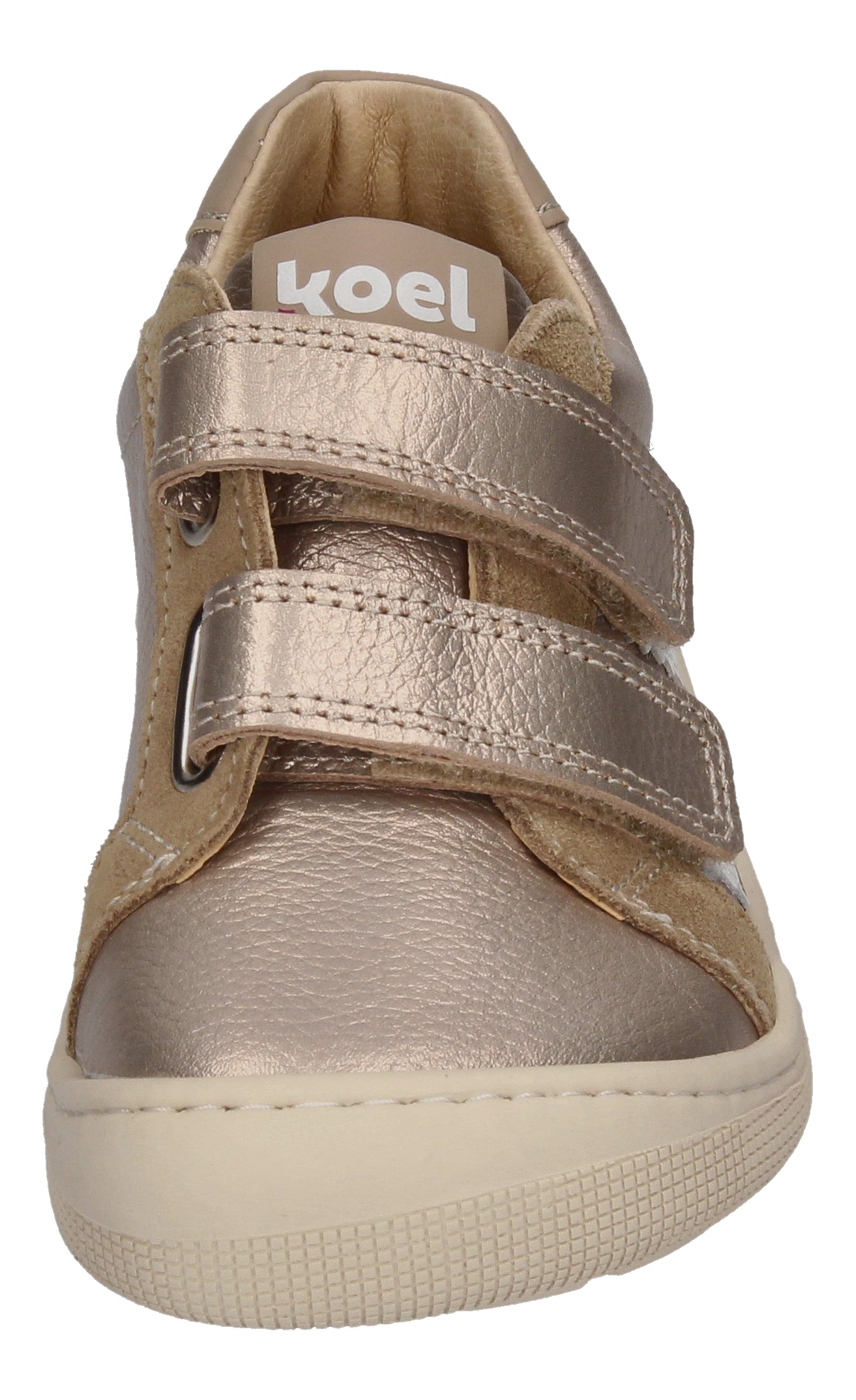 KOEL Barefoot Kinderschuhe - Sneakers DENIS METALIC champagne