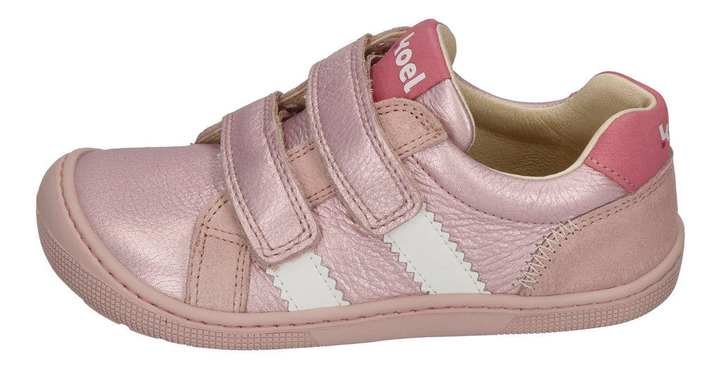 KOEL Barefoot Kinderschuhe - Sneakers DENIS METALIC pink