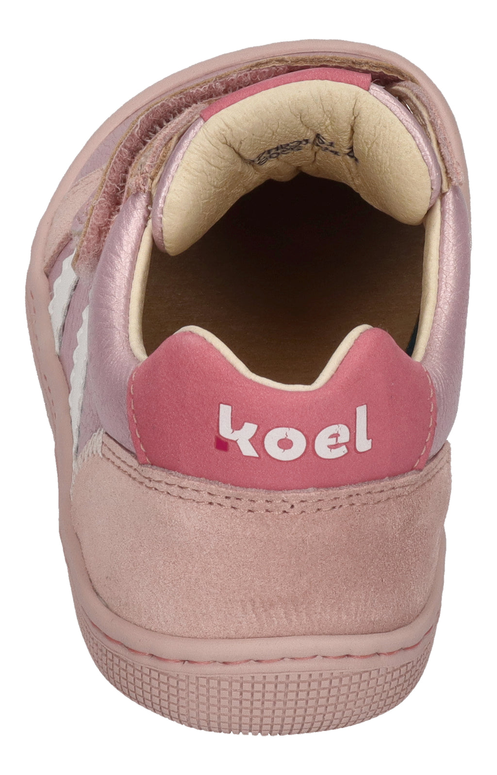 KOEL Barefoot Kinderschuhe - Sneakers DENIS METALIC pink