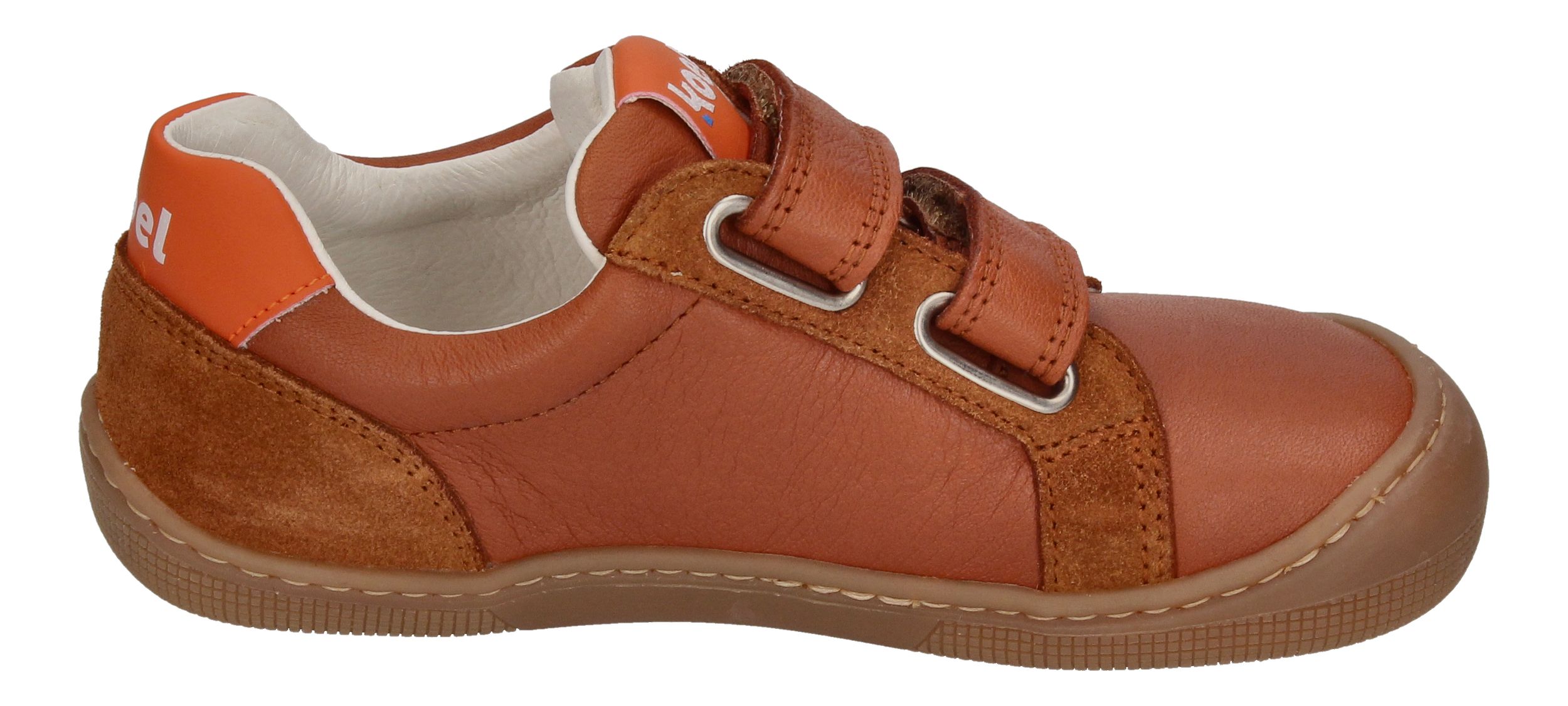 KOEL Barefoot Kinderschuhe - Sneakers DENIS NAPPA NEW cognac orange
