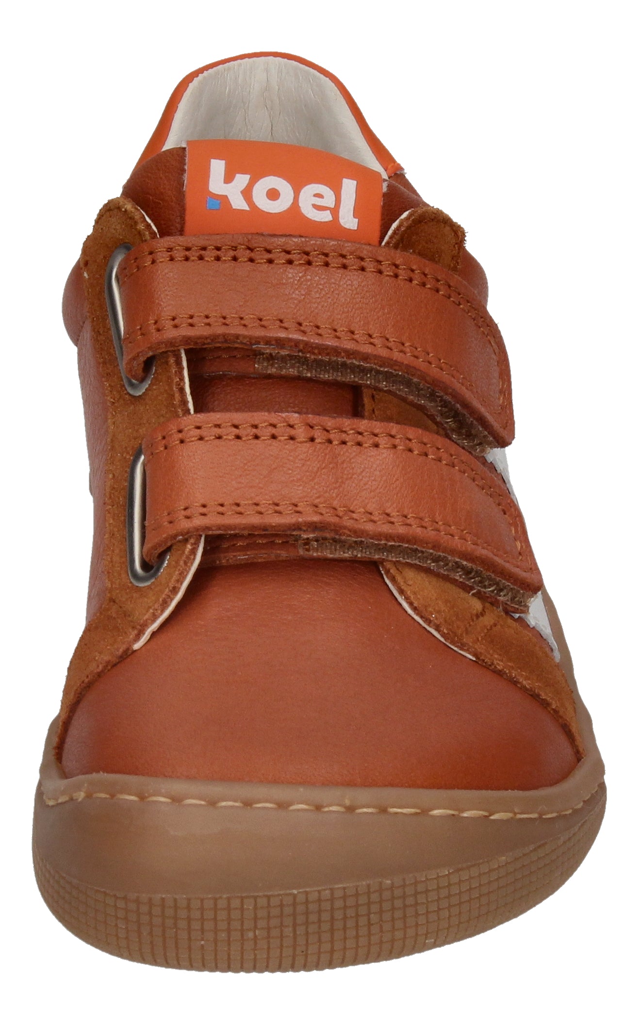 KOEL Barefoot Kinderschuhe - Sneakers DENIS NAPPA NEW cognac orange