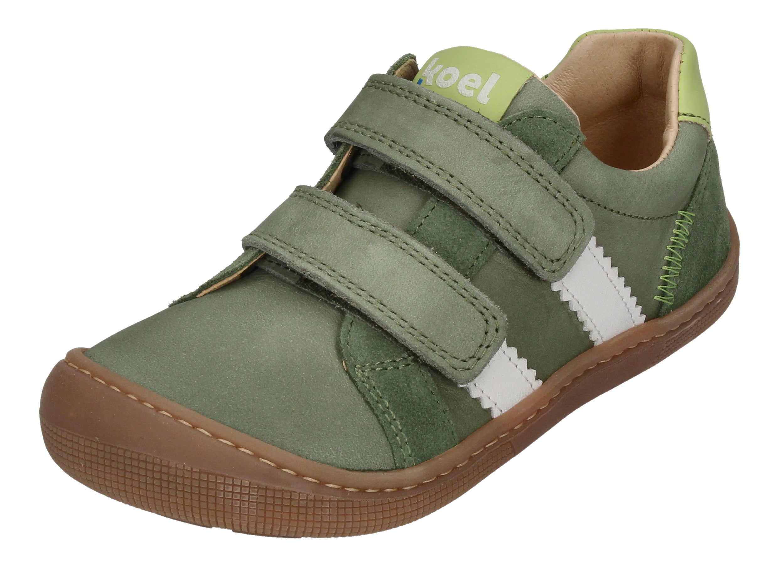 KOEL Barefoot Kinderschuhe - Sneakers DENIS NAPPA NEW green alface