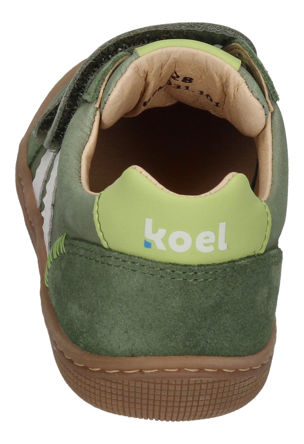 KOEL Barefoot Kinderschuhe - Sneakers DENIS NAPPA NEW green alface