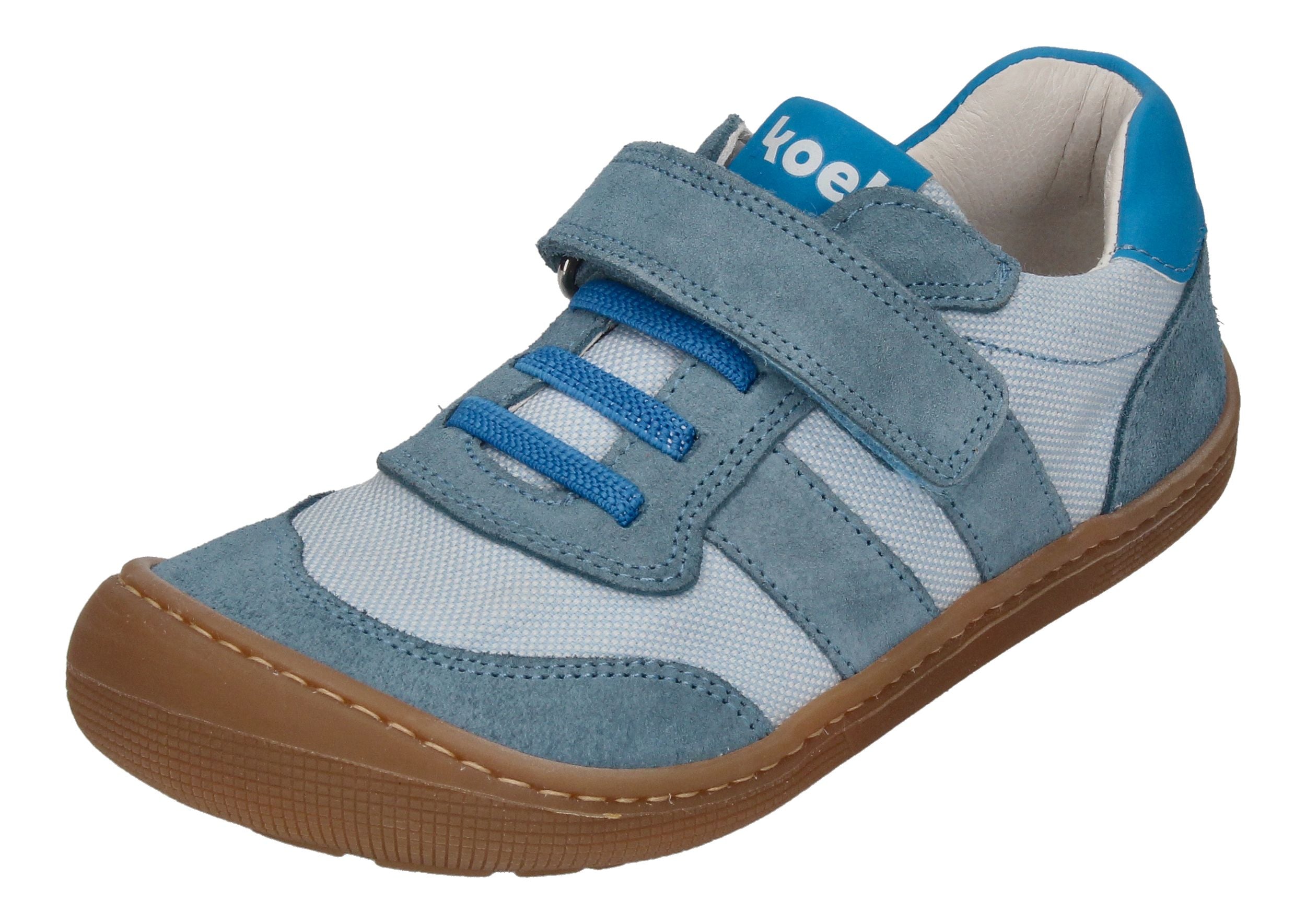 KOEL Barefoot Kinderschuhe - Sneakers DYLAN II TEXTILE 501 celeste