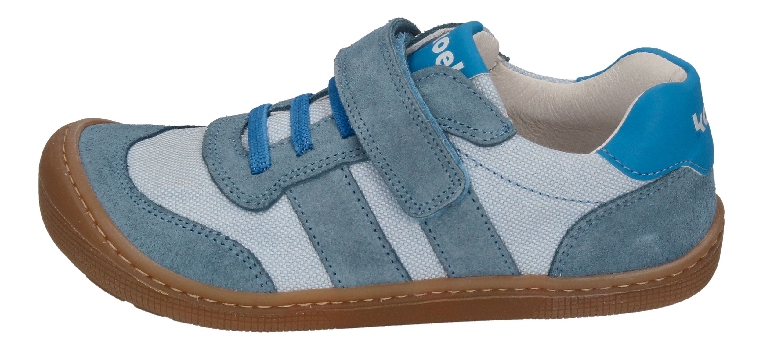 KOEL Barefoot Kinderschuhe - Sneakers DYLAN II TEXTILE 501 celeste