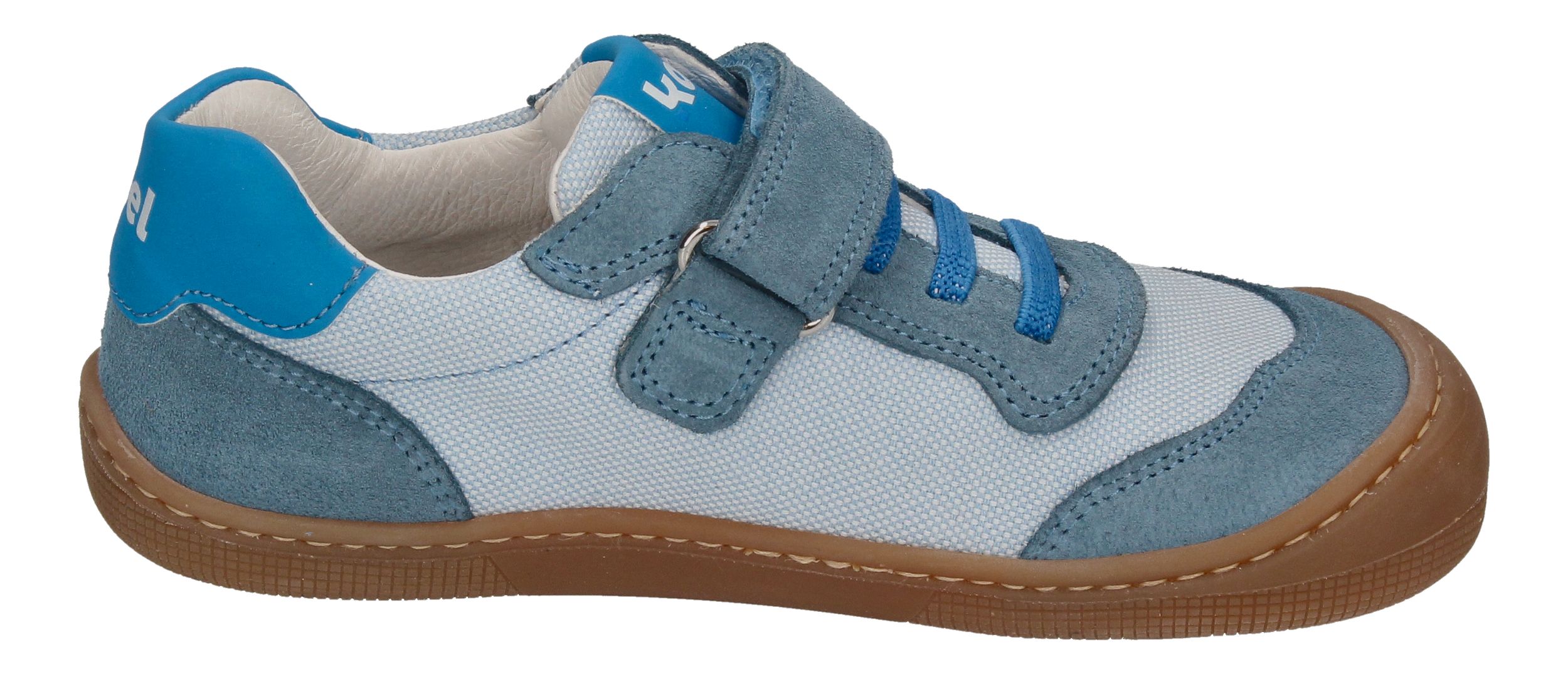 KOEL Barefoot Kinderschuhe - Sneakers DYLAN II TEXTILE 501 celeste