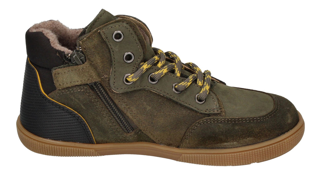 KOEL Barefoot Kinder Sneakers - EDAN TEX - khaki-3