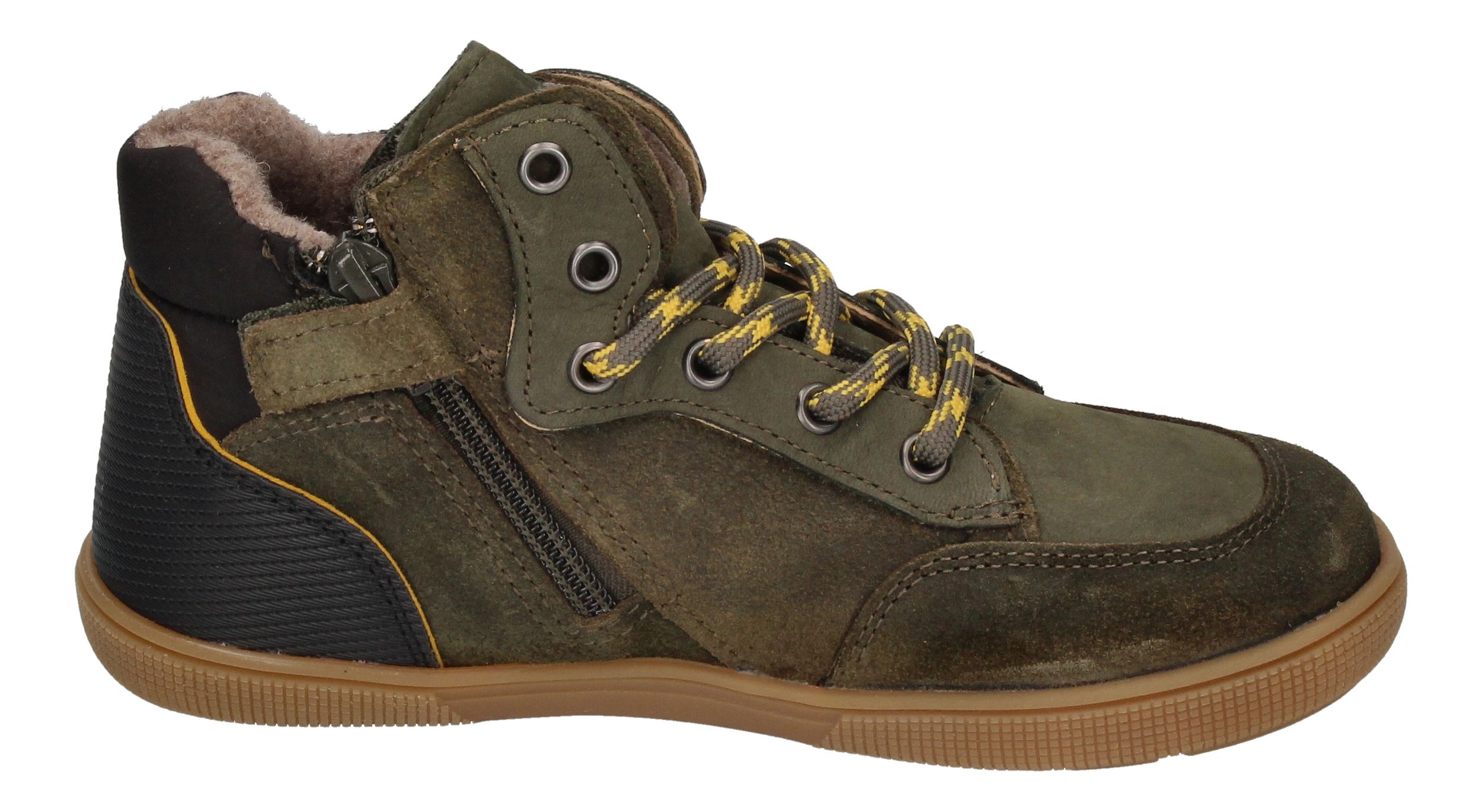 KOEL Barefoot Kinder Sneakers - EDAN TEX - khaki-3