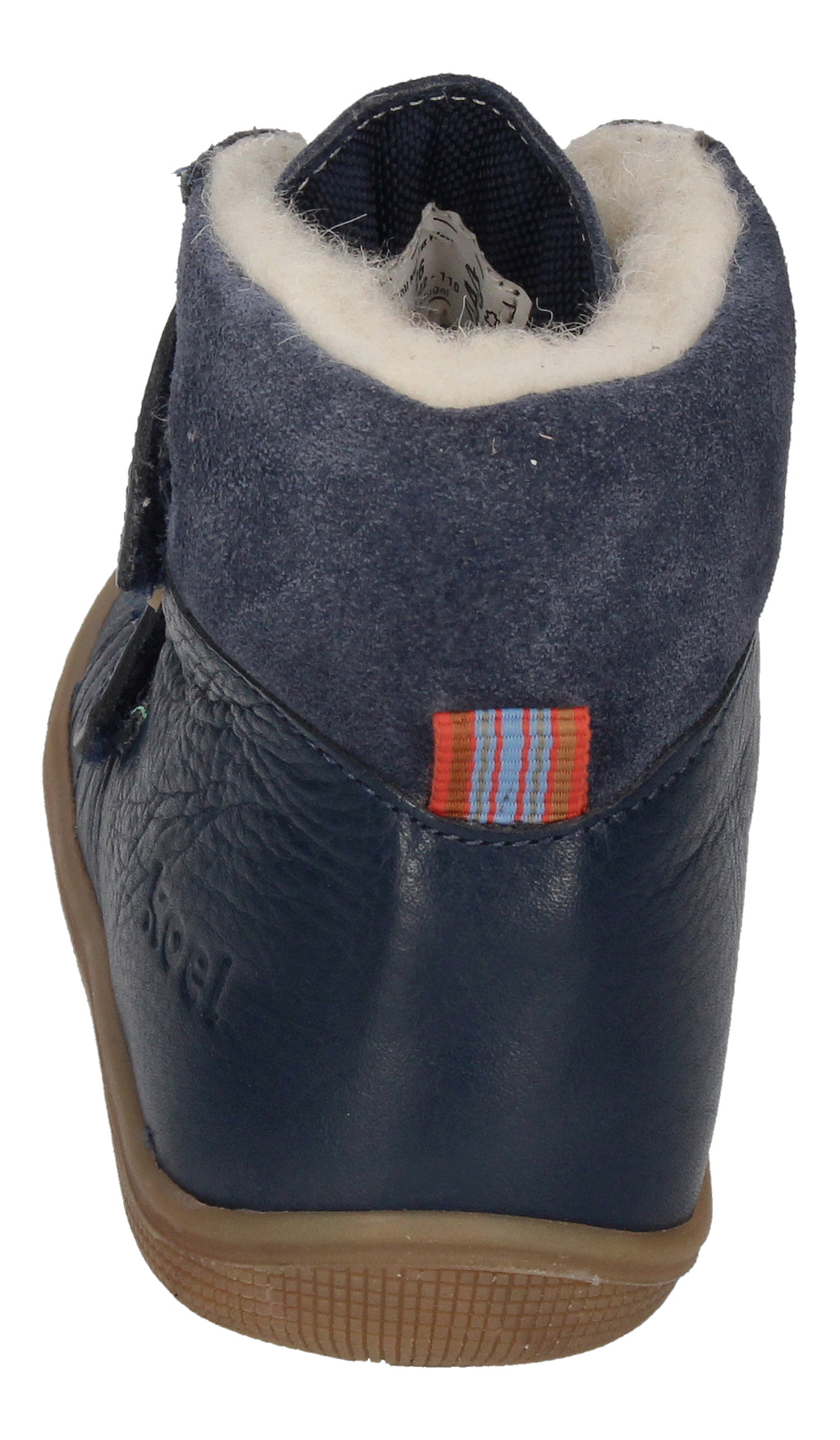 KOEL Barefoot Kinderstiefel - EMIL NAPA WOOL - blue