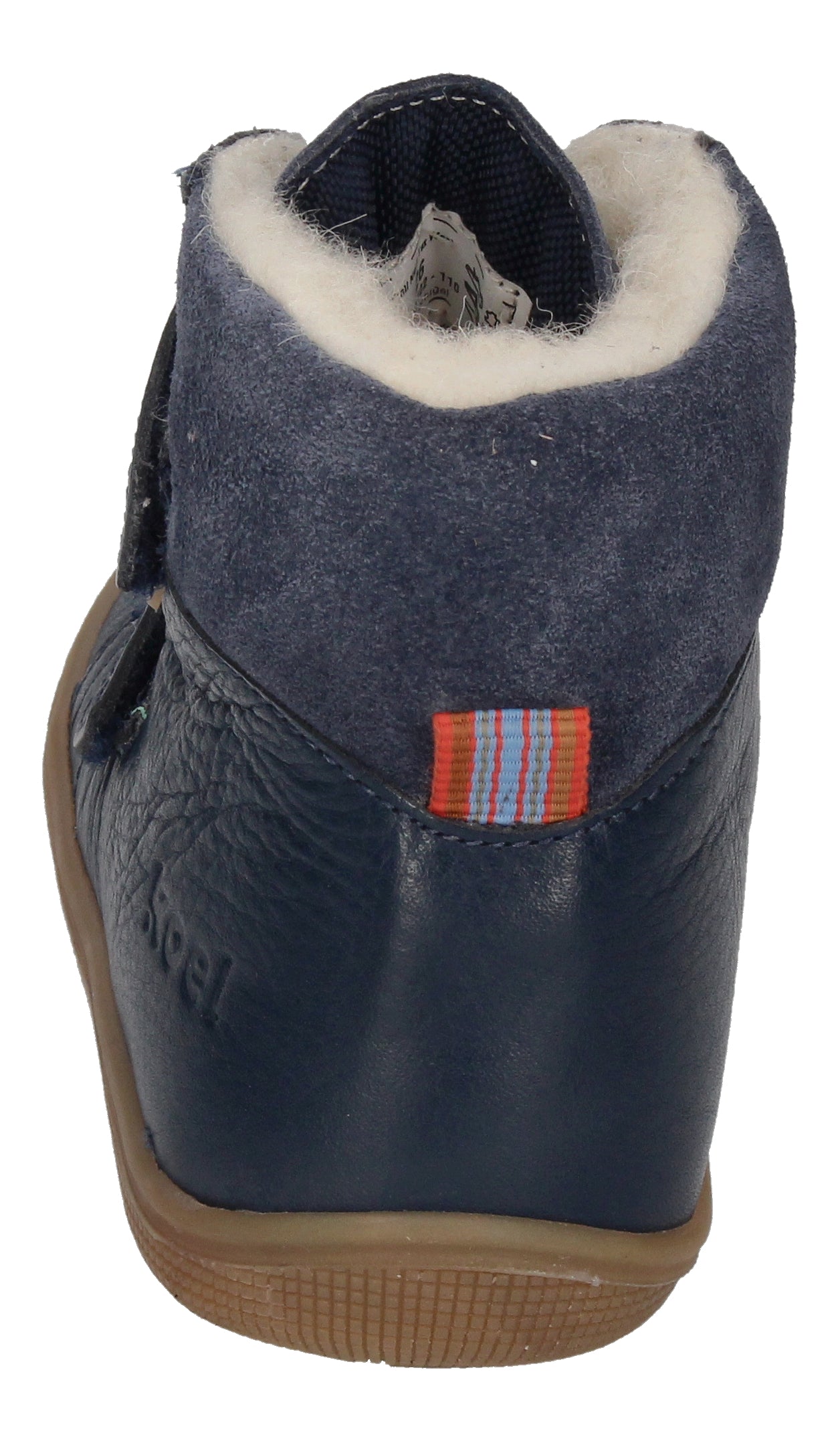 KOEL Barefoot Kinderstiefel - EMIL NAPA WOOL - blue