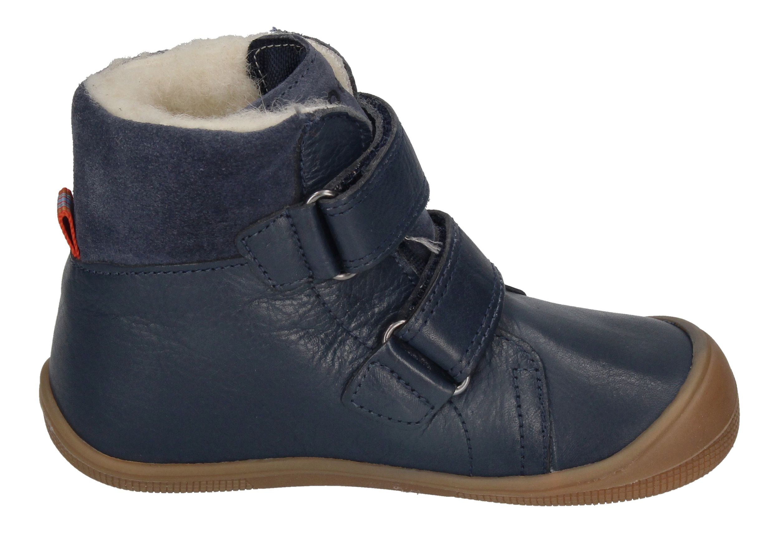 KOEL Barefoot Kinderstiefel - EMIL NAPA WOOL - blue