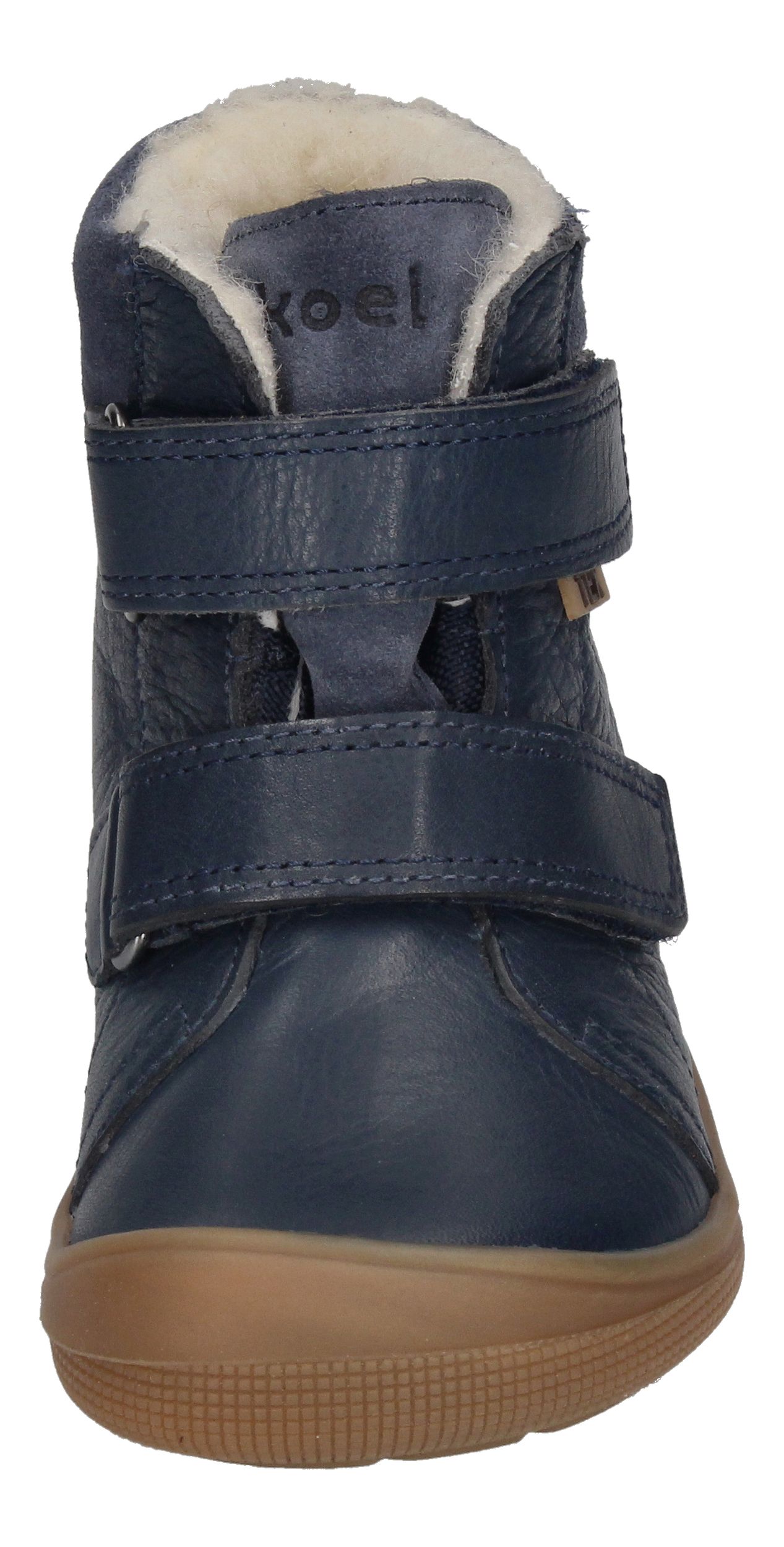 KOEL Barefoot Kinderstiefel - EMIL NAPA WOOL - blue