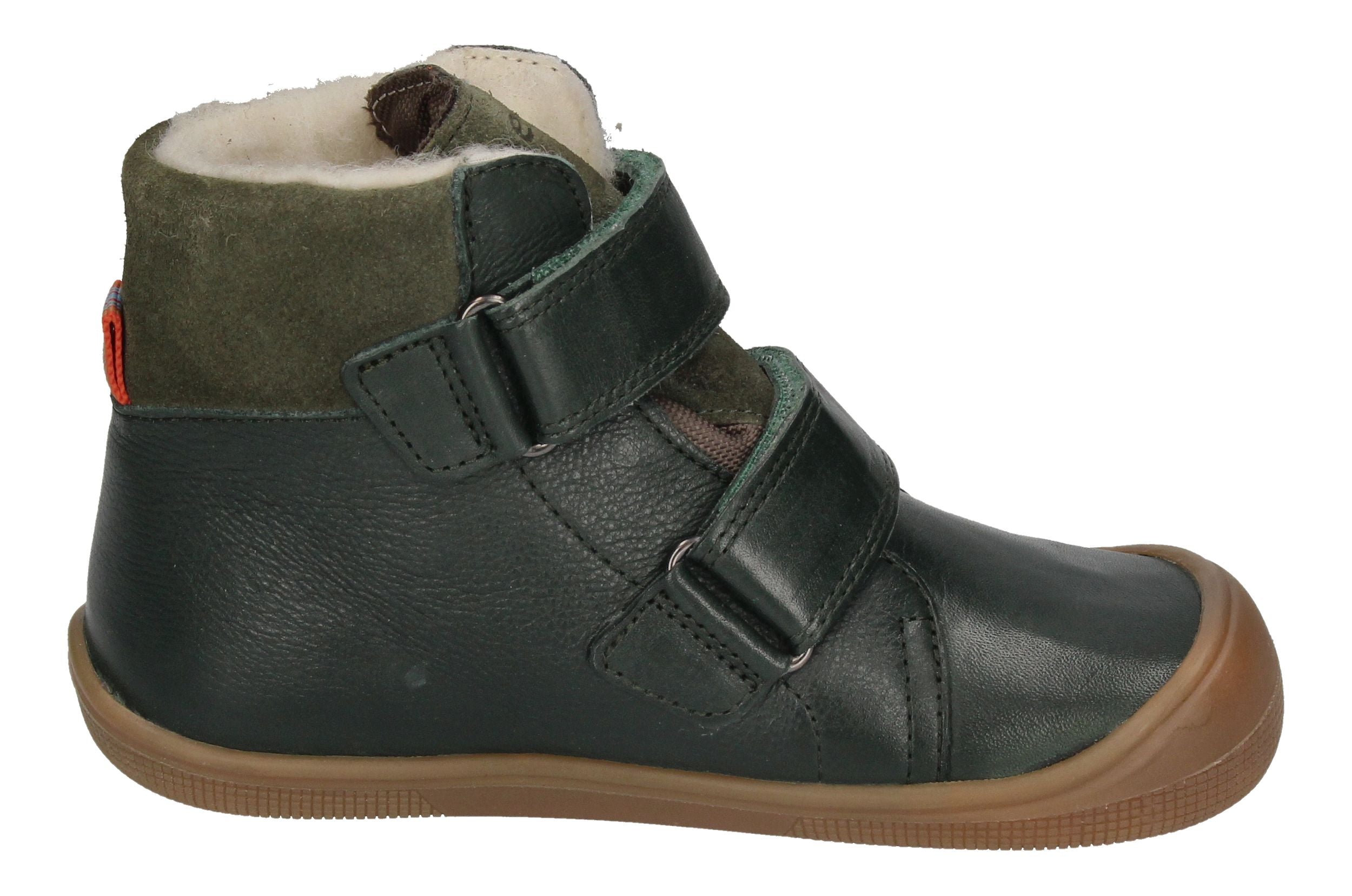 KOEL Barefoot Kinderstiefel - EMIL NAPA WOOL - green