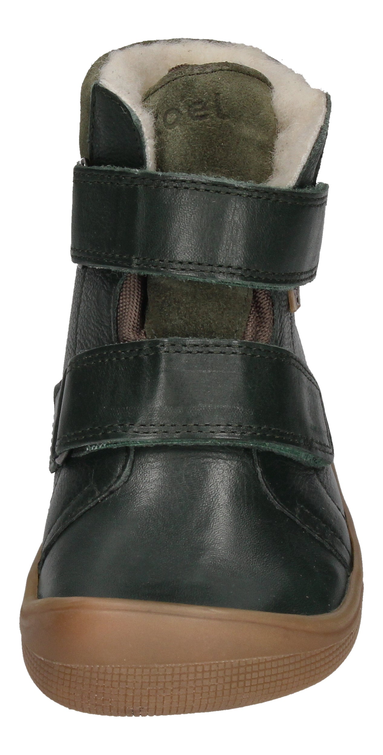 KOEL Barefoot Kinderstiefel - EMIL NAPA WOOL - green