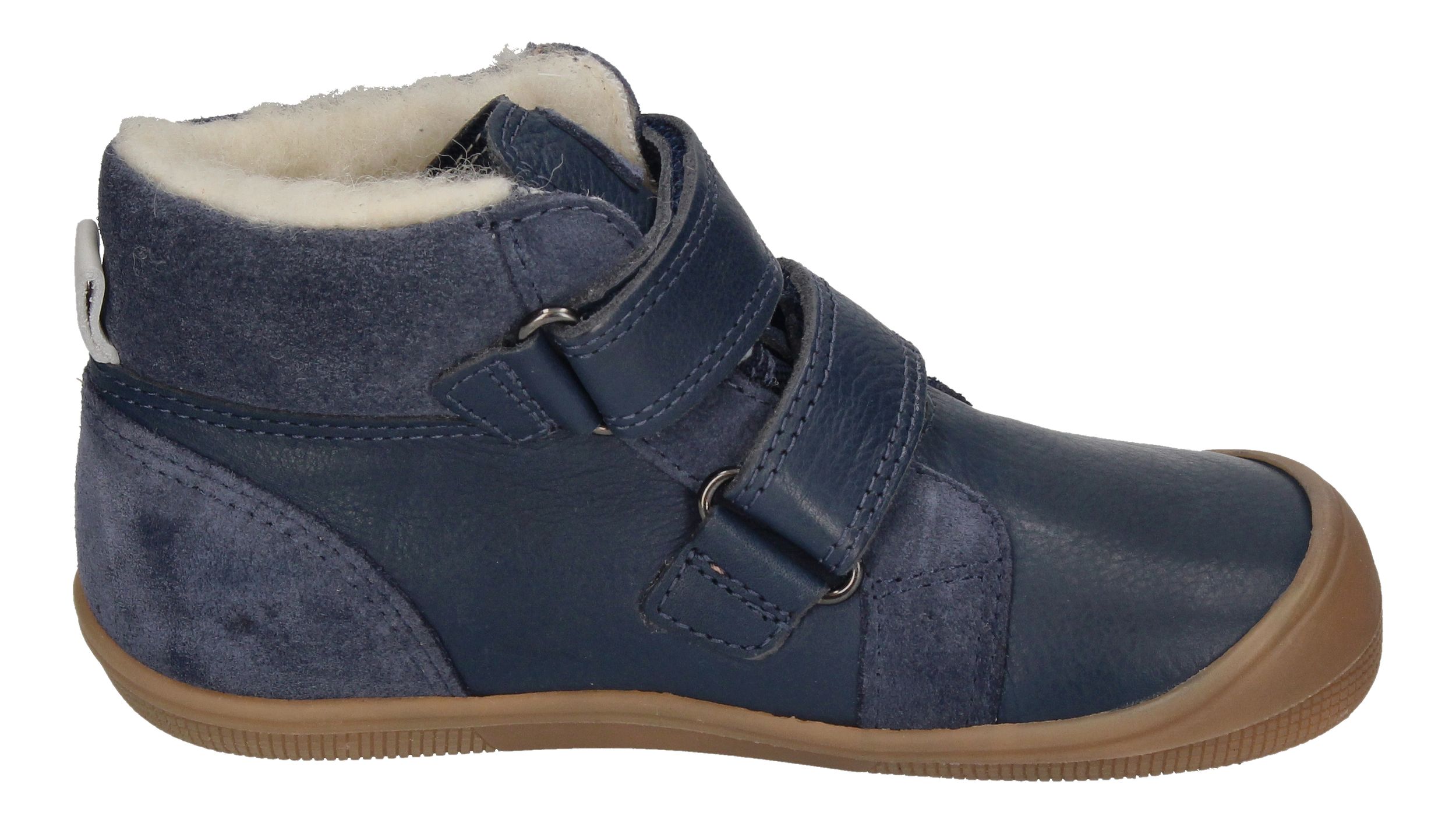 KOEL Barefoot Kinderstiefel - ETHAN TEX WOOL - blue-3