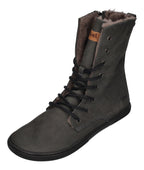 KOEL Damen Barefoot Booties mit Lammwolle FARO dark grey-0