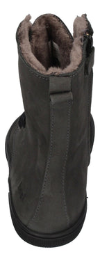 KOEL Damen Barefoot Booties mit Lammwolle FARO dark grey-4