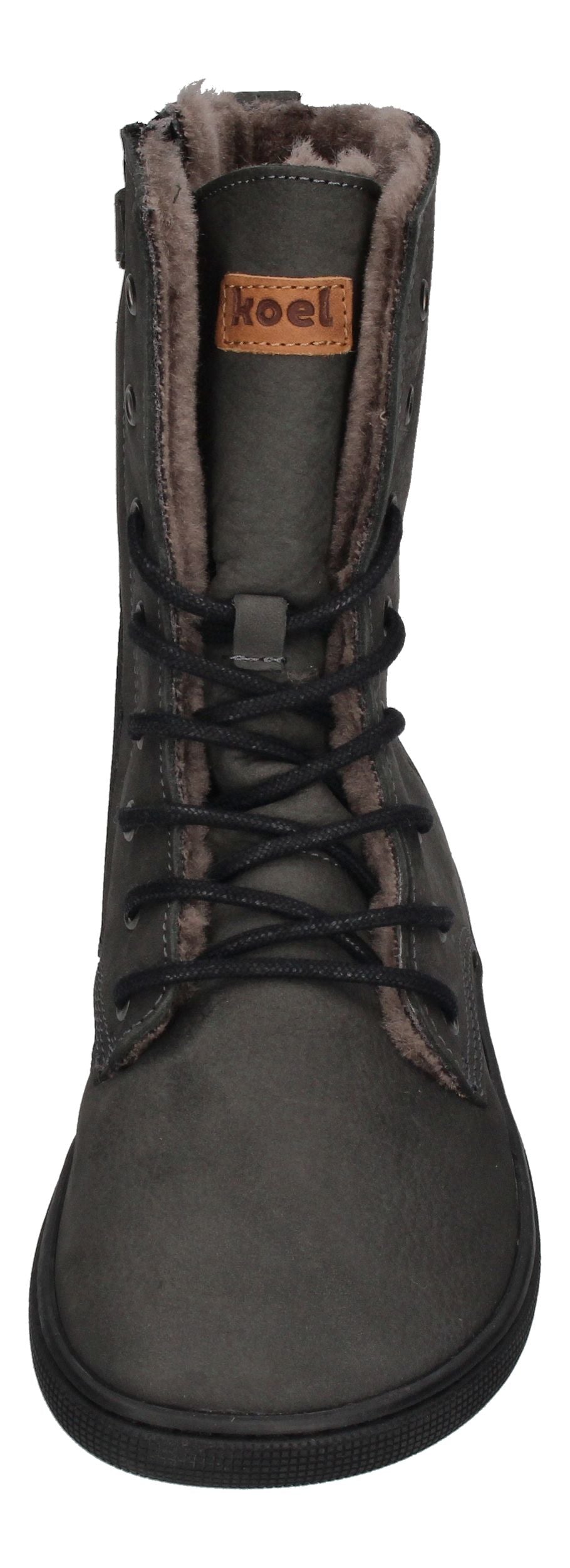 KOEL Damen Barefoot Booties mit Lammwolle FARO dark grey-2