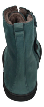 KOEL Damen Barefoot Booties mit Lammwolle FARO turquoise