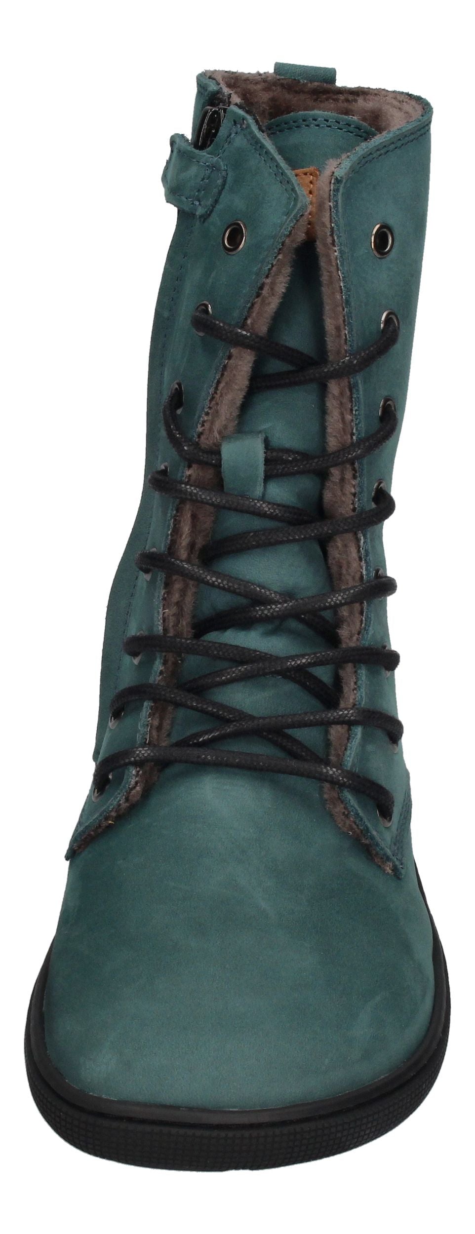 KOEL Damen Barefoot Booties mit Lammwolle FARO turquoise