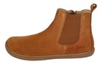 KOEL Barefoot Damenschuhe - Booties FILAS SUEDE cognac