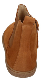 KOEL Barefoot Damenschuhe - Booties FILAS SUEDE cognac