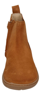 KOEL Barefoot Damenschuhe - Booties FILAS SUEDE cognac