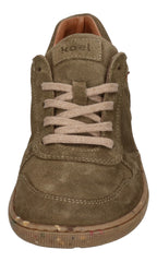 KOEL Barefoot Damenschuhe Sneakers FRANCIE SUEDE ECO olive