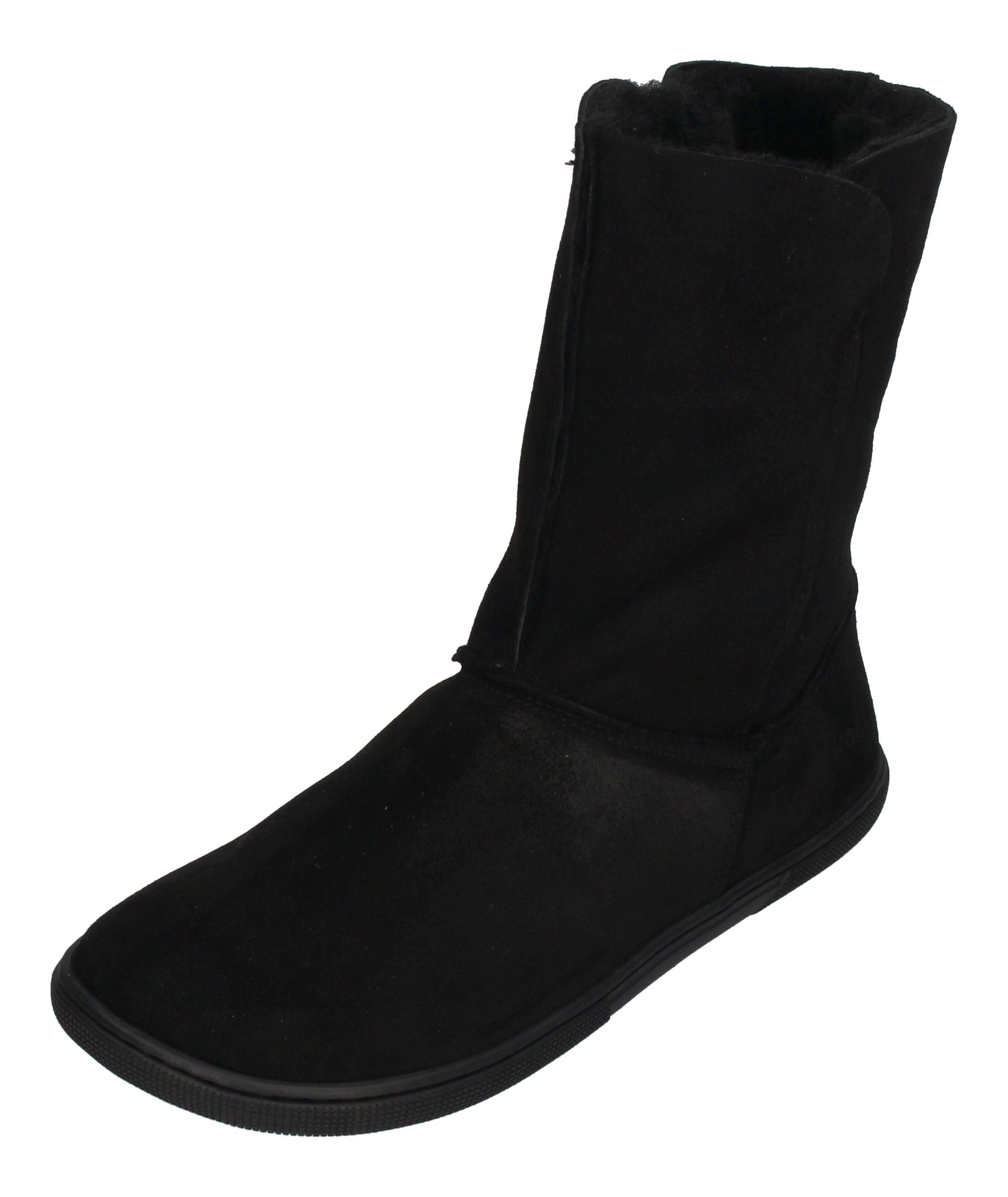KOEL Damen - Lammwolle Barefoot Stiefel FREYA - black