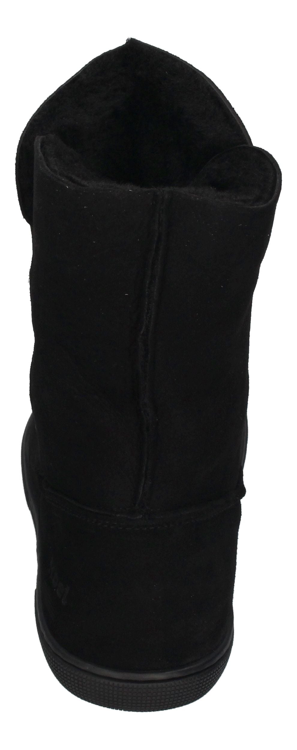 KOEL Damen - Lammwolle Barefoot Stiefel FREYA - black
