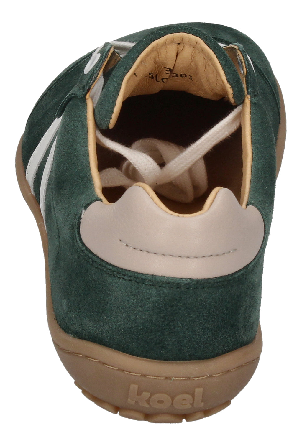KOEL Damenschuhe Barfuß Sneakers ILA SUEDE - green