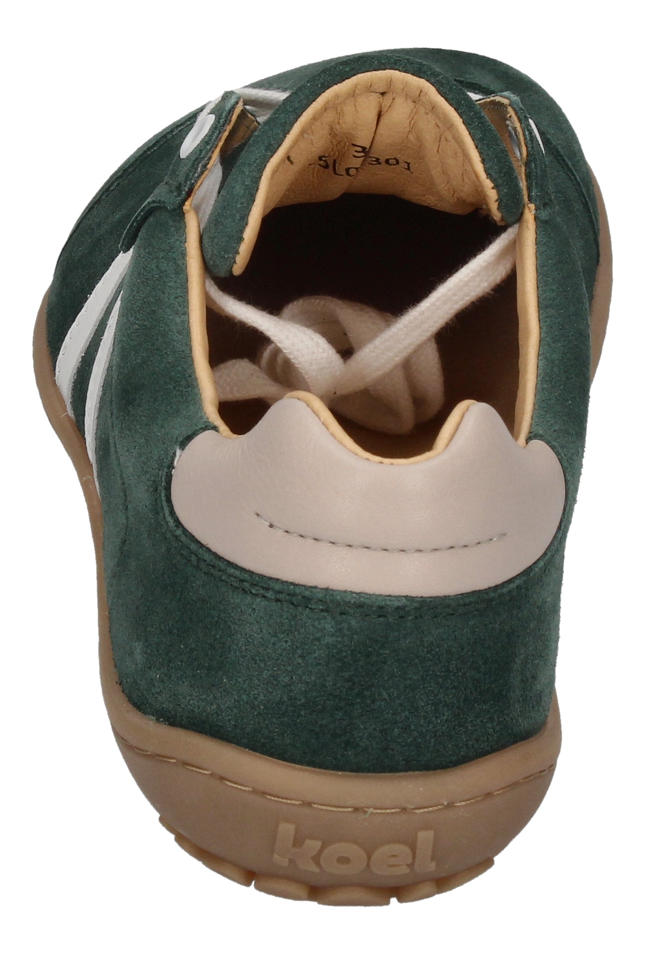 KOEL Damenschuhe Barfuß Sneakers ILA SUEDE - green