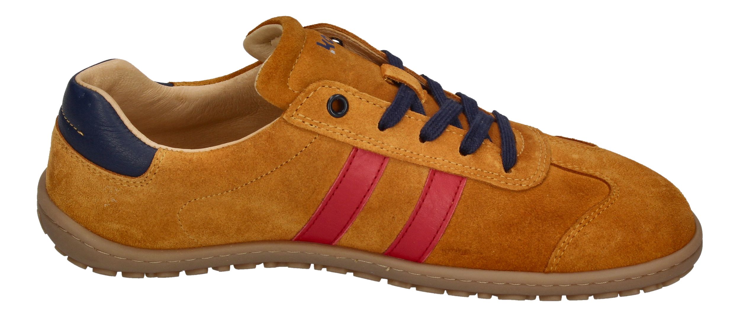 KOEL Damenschuhe Barfuß Sneakers ILA SUEDE - ocra