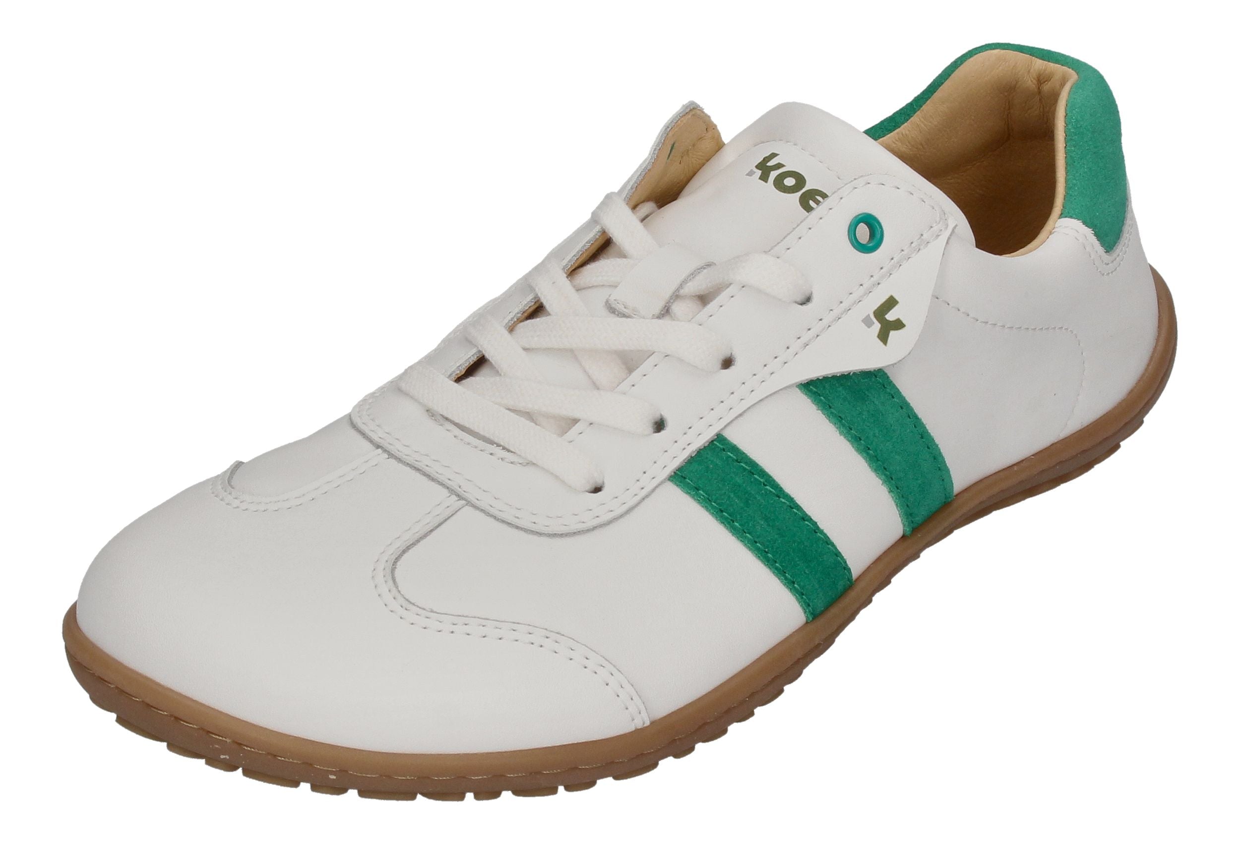 KOEL Damenschuhe Barfuß Sneakers ILA NAPA off white green